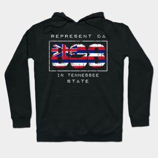 Rep Da 808 in Tennessee State by Hawaii Nei All Day Hoodie